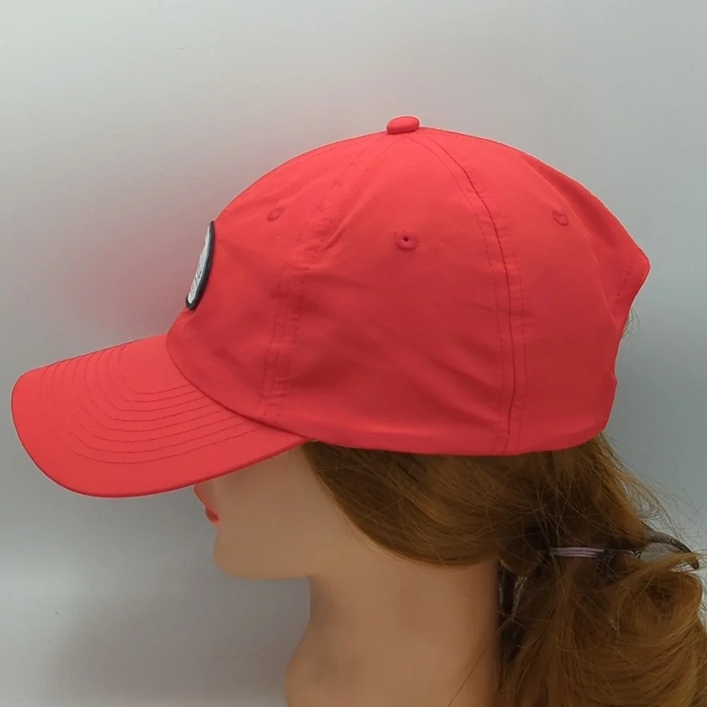 Wheels Up Airline Company Jet Airlines Golf Hat Cap Red USA Flag Patch OSFA